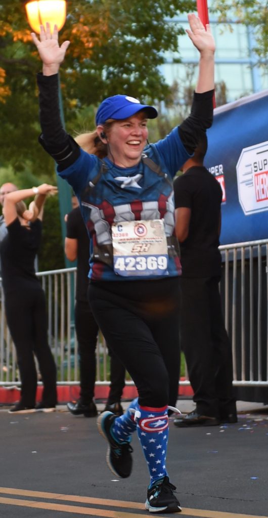 runDisney - Michelle - Avengers 5K