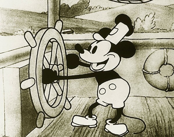 Mickey Mouse in Steamboat Willie