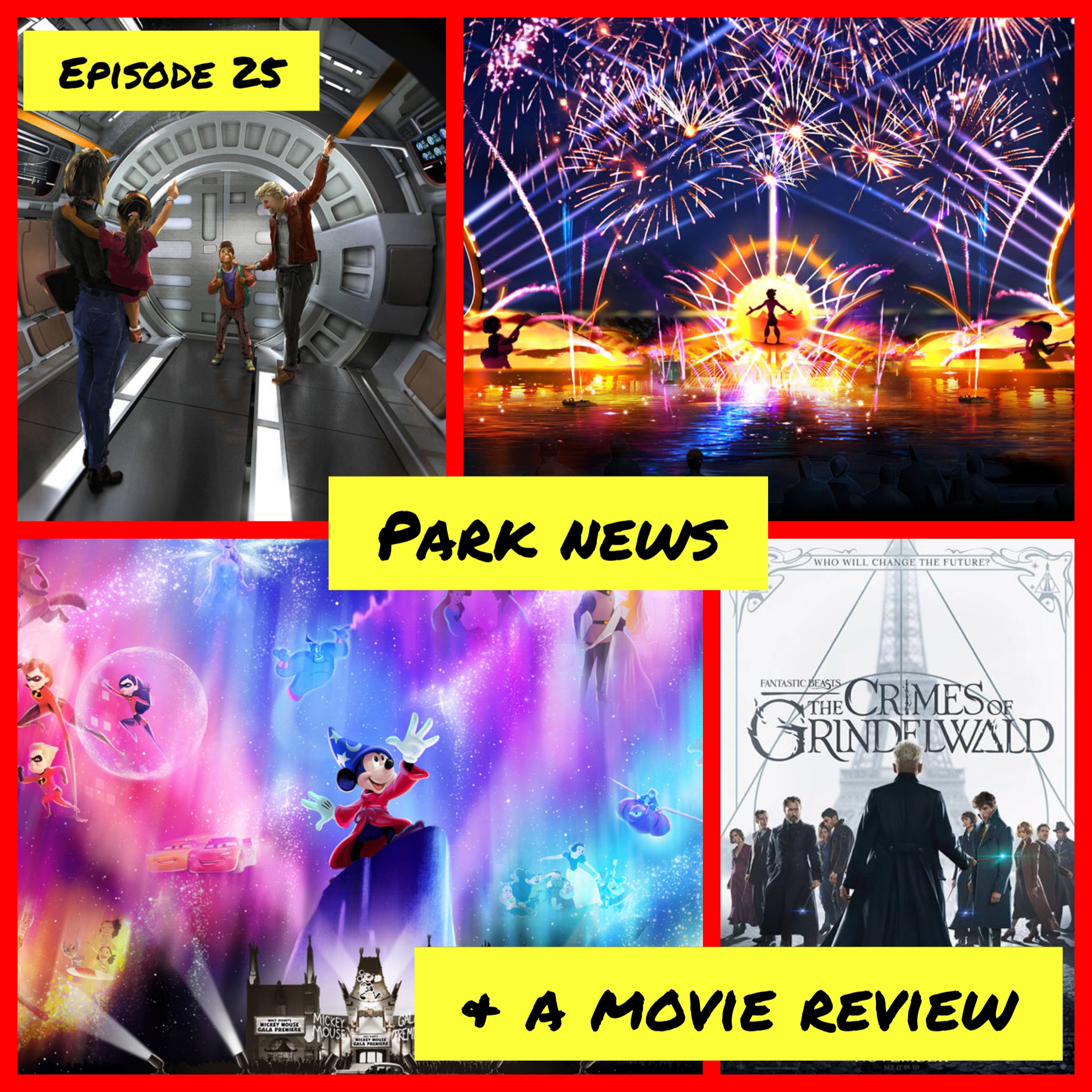 Episode 25 - Park News & A Movie Review