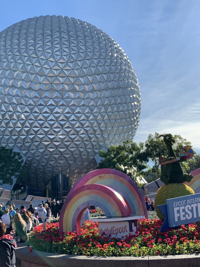 Festival of the Arts - Epcot - Spaceship Earth - Vacation