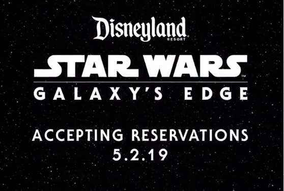 Star Wars: Galaxy's Edge - Reservations