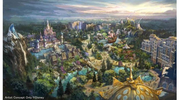 Fantasy Springs Concept Art - Tokyo DisneySea