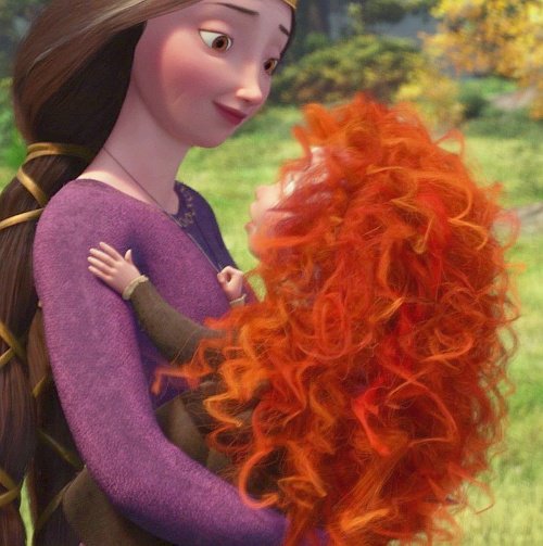 Queen Elanor and Merida - Mother's Day the Disney Way
