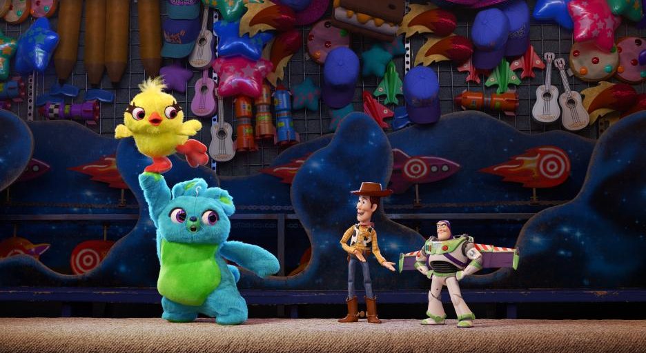 Ducky, Bunny, Buzz and Woody