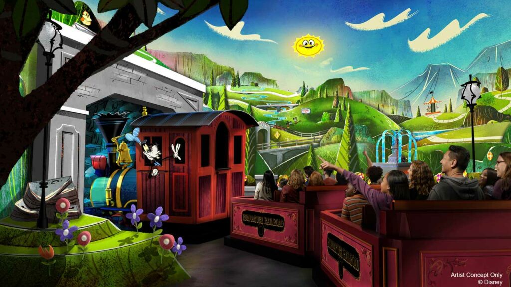 Mickey and Minnie's Runaway Railway - New Disney Experiences