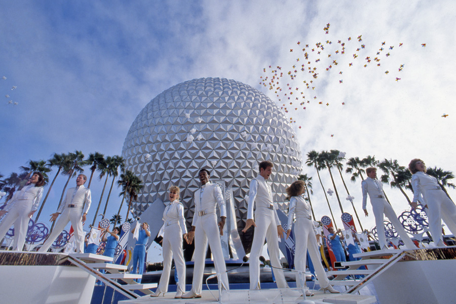 The opening of Epcot Center - Disney in the '80s