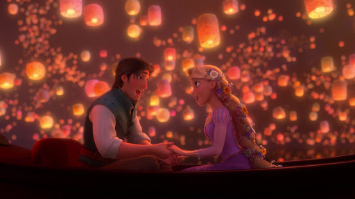 Tangled - Lantern Scene - Our 5 Favorite Disney Love Songs