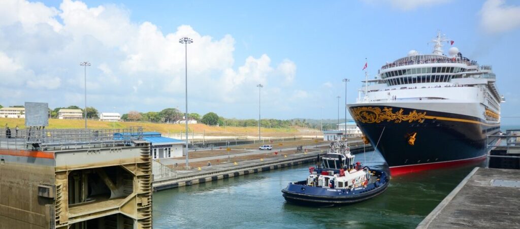 Disney Wonder in the Panama Canal - Our Panama Canal Disney Cruise Recap