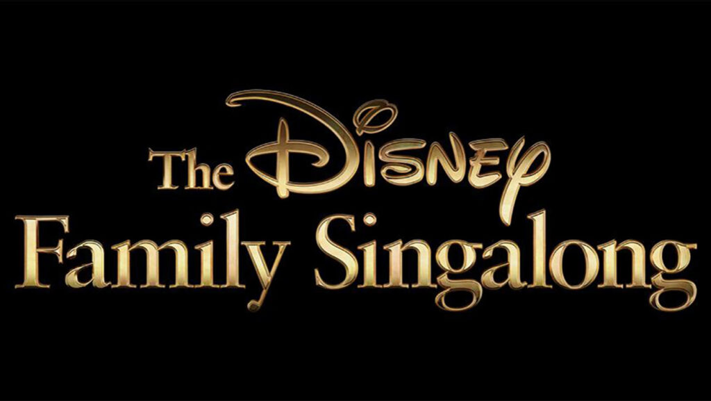 Disney Family Sing Along Logo - Walt Disney World Sleepover