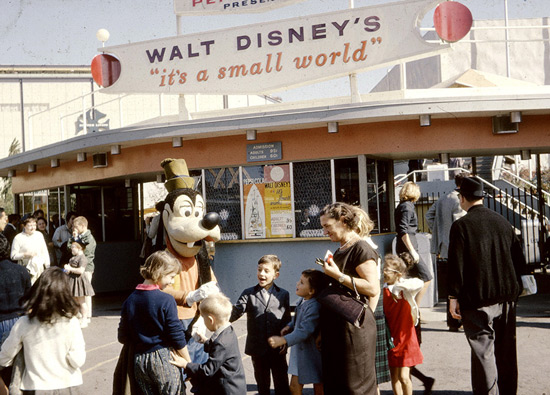 it's a small world exhibit - Disney and the 1964 World's Fair