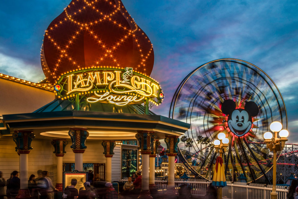 Lamplight Lounge - Disney California Adventure Park - Our 5 Favorite Disney Lounges