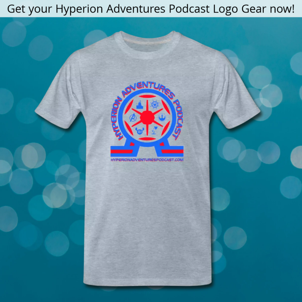 New Hyperion Adventures Podcast Logo T-Shirt - Disney and the 1964 World's Fair