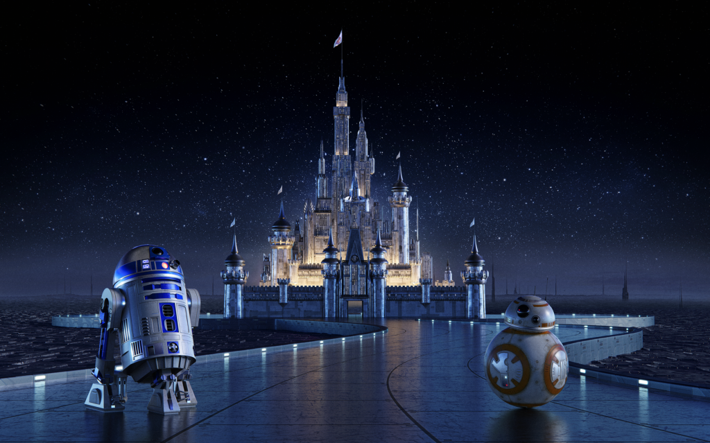 Disney Castle with a Star Wars theme - Disney Parks This Or That Star Wars Style