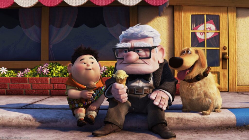 Carl, Russell and Dug from Up - Our 5 Favorite Disney Father Figures