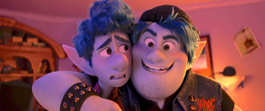 Barley and Ian Lighfoot from Onward - Our 5 Favorite Disney Father Figures
