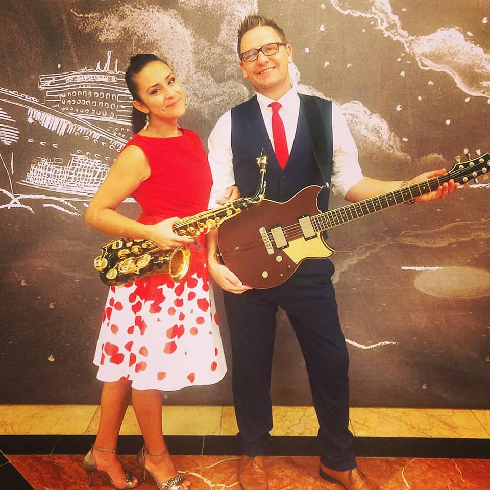 Sonia & Paul - Soul Duo. All smiles on the Disney Cruise.