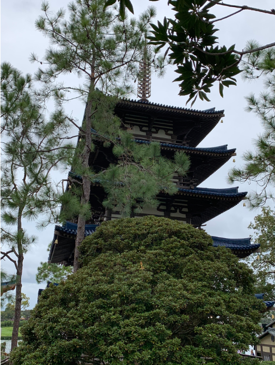 Pagoda at Epcot's Japan Pavilion - Our 5 Favorite Disney Architectural Marvels