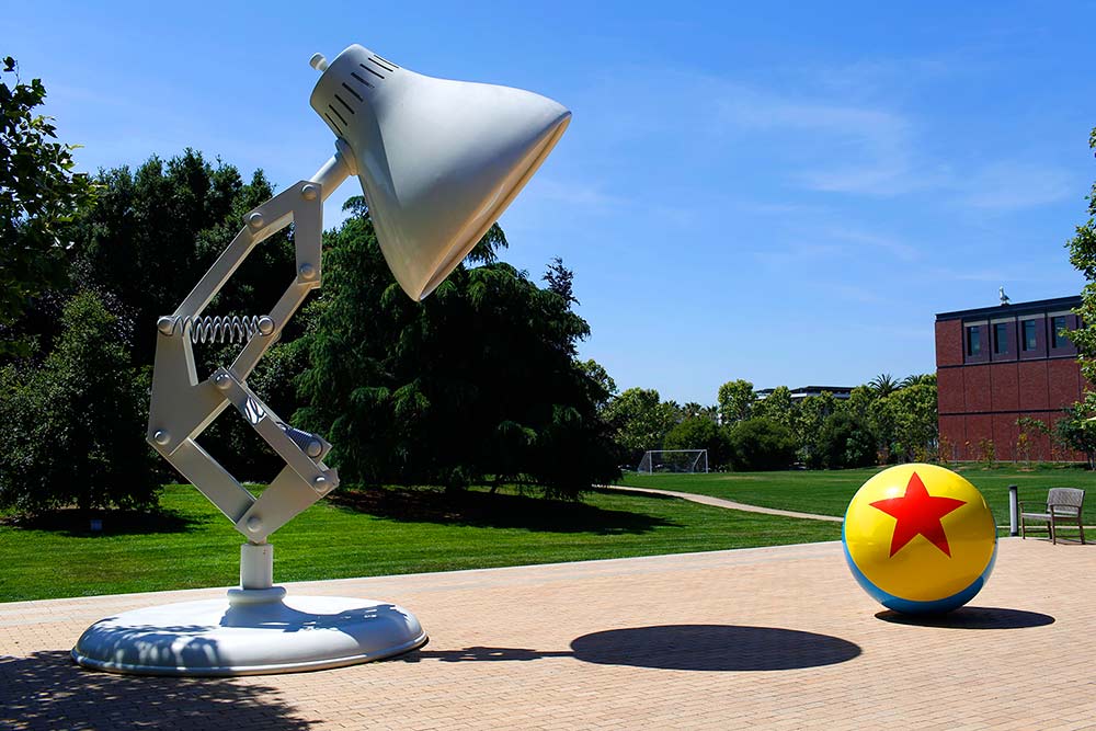 Pixar Ball & Lamp - Pixar Studios