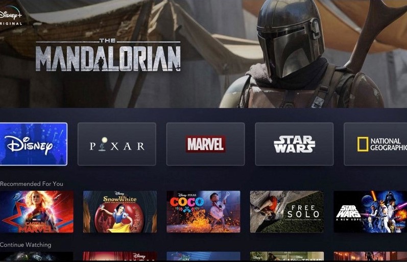 Disney+ Front Page - Disney+ At One Year - A Look Back & Peek Ahead