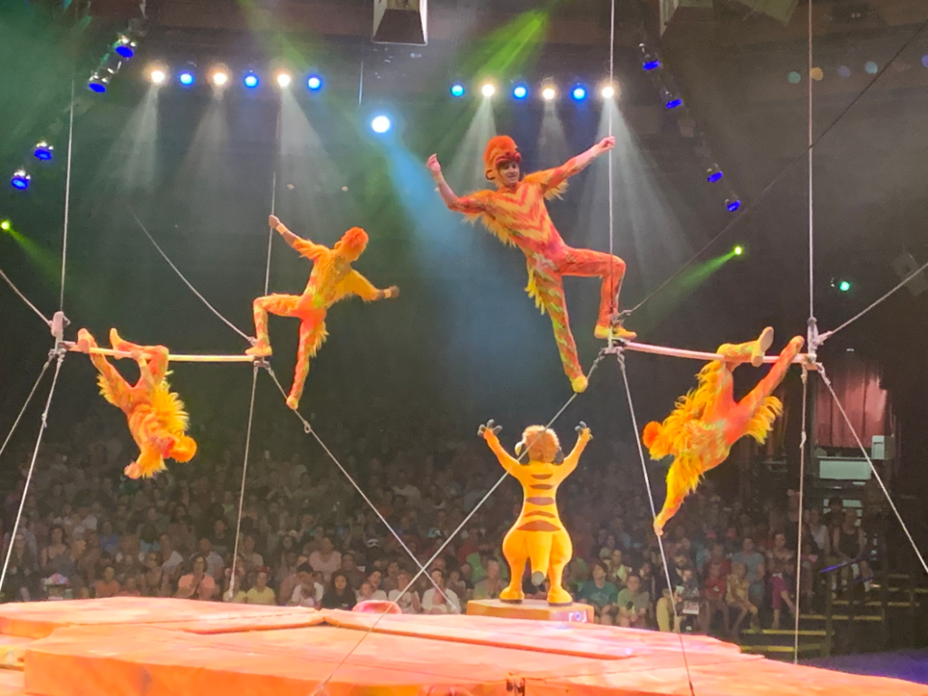 Monkey Acrobats - Festival of the Lion King - All About Pluto - The Original Disney Dog