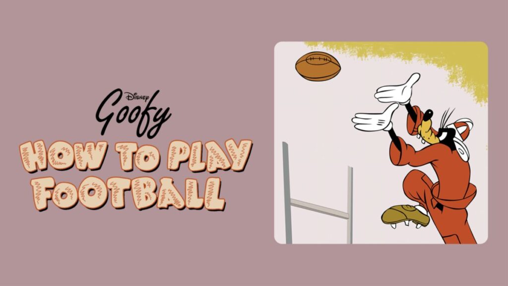 Goofy - How To Play Football - THe Best of Disney Sports