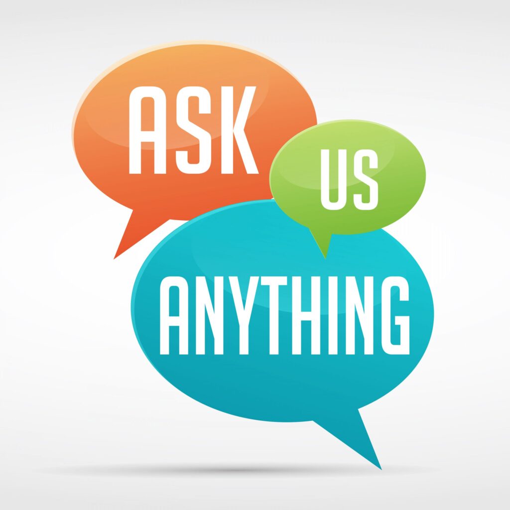 Ask Us Anything logo - Our 2nd Annual Ask Us Anything Show