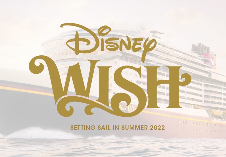Disney Wish Logo - Countdown To Walt Disney World's 50th Birthday - Part 2 - Disney's Land - Creating Disney Magic - Disney Parks Background Music