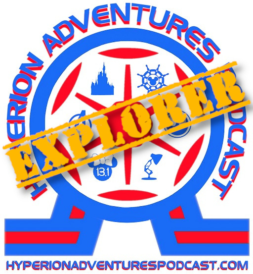 Hyperion Adventures Podcast Patreon Page Explorer Tier Logo - Hyperion Adventures Membership 