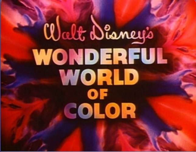 Walt Dsney's Wondeful World Of Color Title Screen - Countdown To Walt Disney World's 50th Birthday - Part 5 - Disney's Wonderful WORLD Of Color
