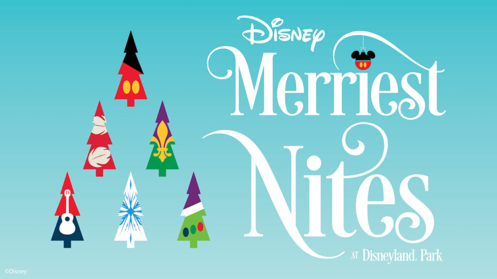 Disney Merriest Nites Logo - Countdown To Walt Disney World's 50th Birthday - Part 6A - The Wonderful World Of Disney