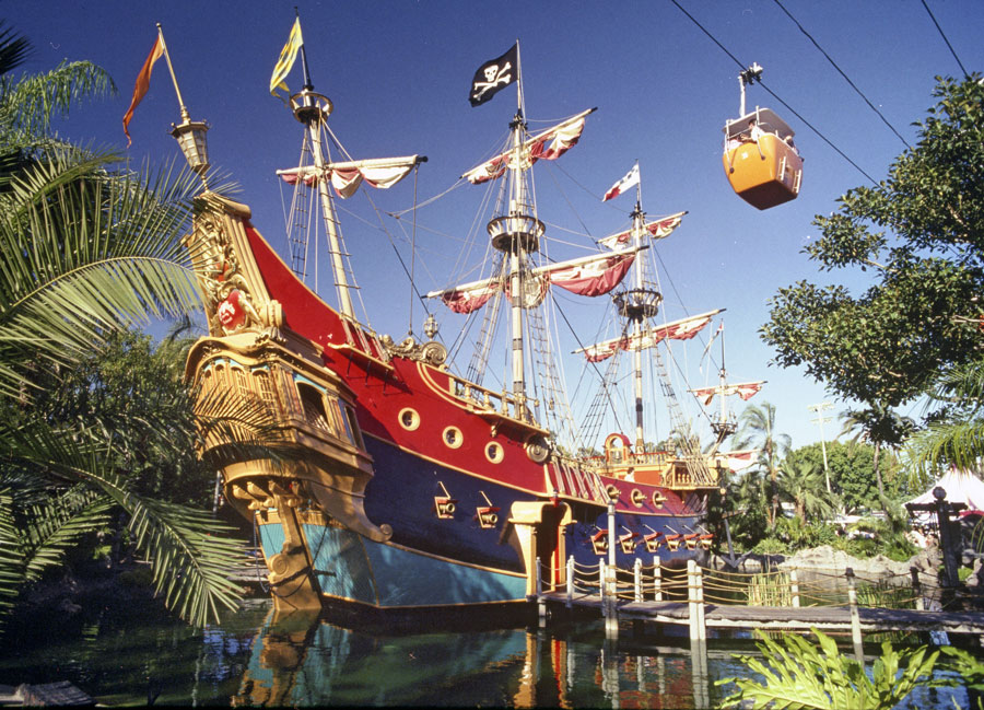 Captain Hook's Galley Restaurant at Disneyland - Old School Magic Kingdom & Disneyland Restaurants From The Past