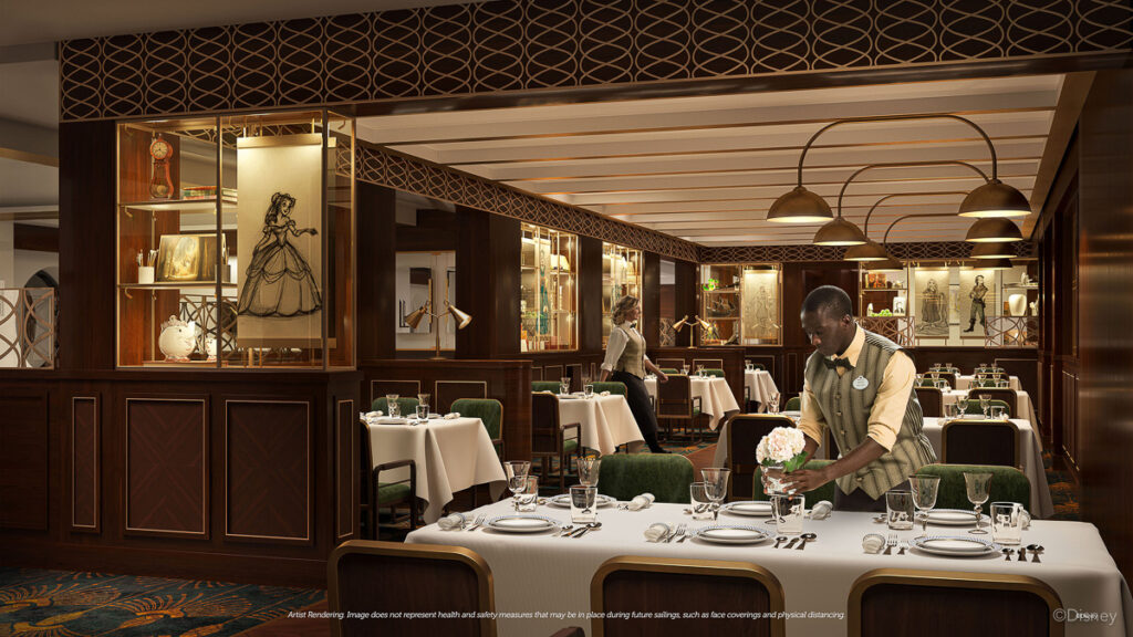 Disney Wish 1923 Dining Room Concept Art - Disneyland For The Walt Disney World Fan 2021