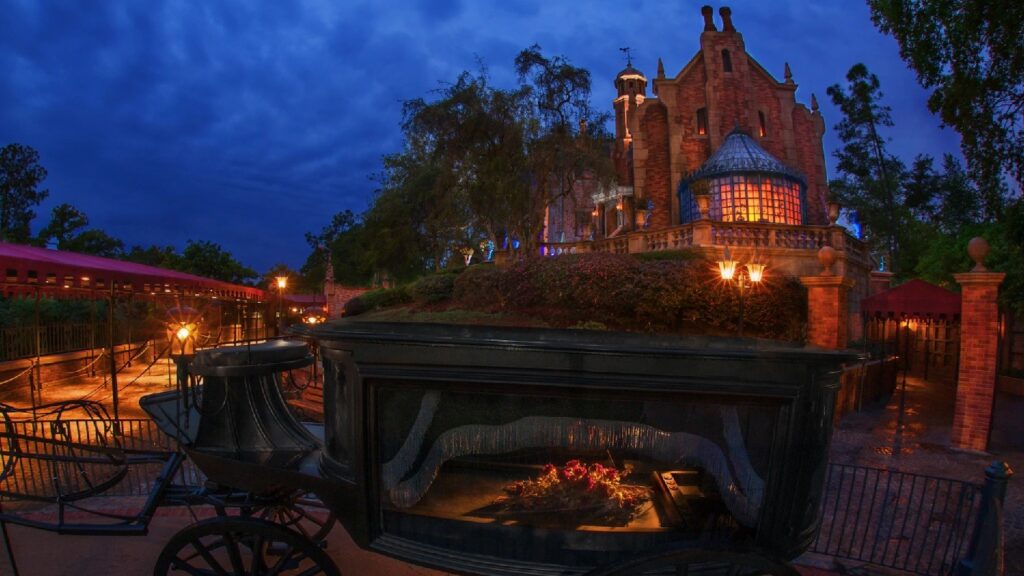 The Haunted Mansion in Magic Kingdom Park at the Walt Disney World Resort - Our Ghostly Guidebook To Disney's Haunted Mansion