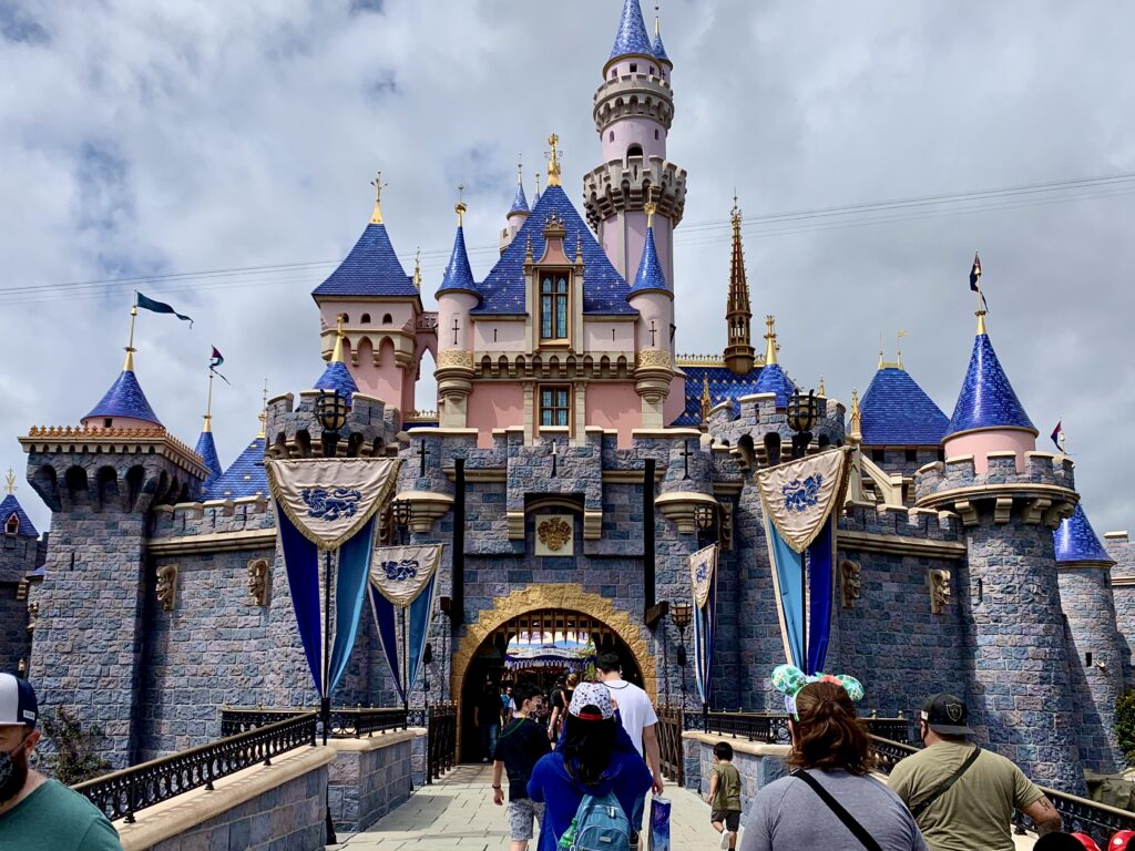 The entrance to Sleeping Beauty Castle at Disneyland - Disneyland For The Walt Disney World Fan 2021