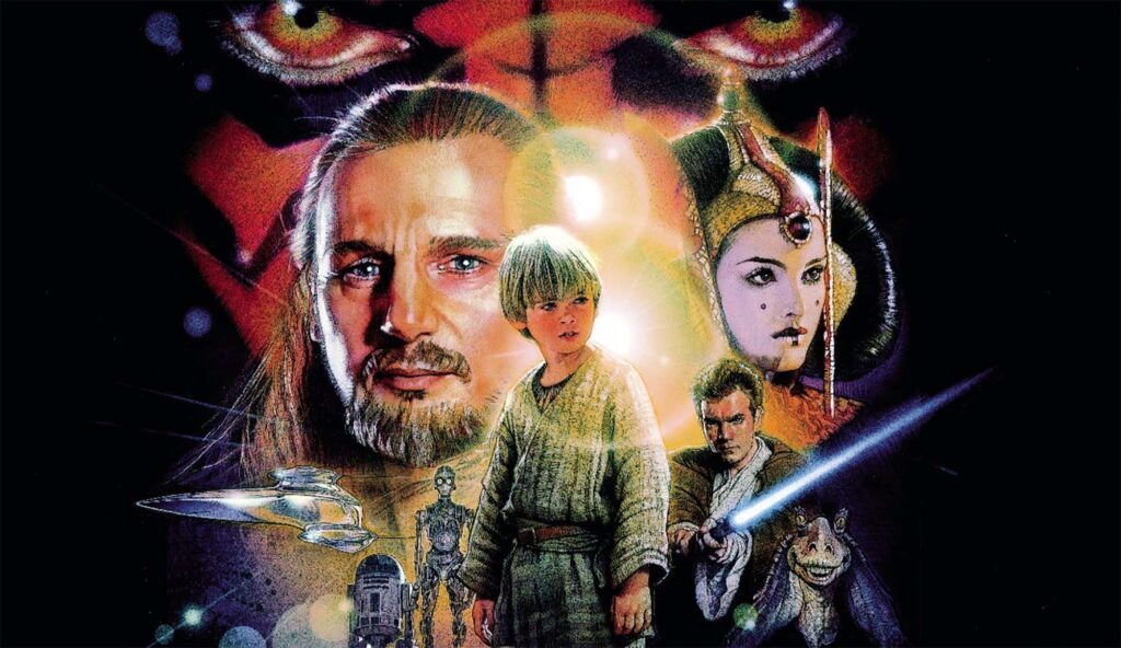 Star Wars Episode I - The Phantom Menace poster art - What We Love Most About The Star Wars Prequel Trilogy