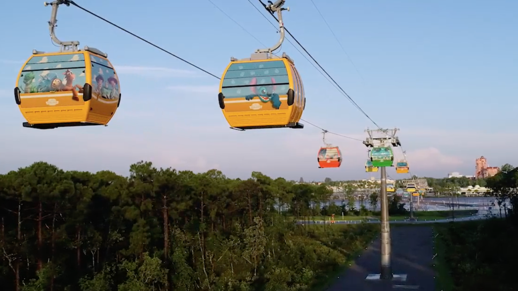 The Disney Skyliner at the Walt Disney World Resort - Moving People - Disney's Most Underrated Skill