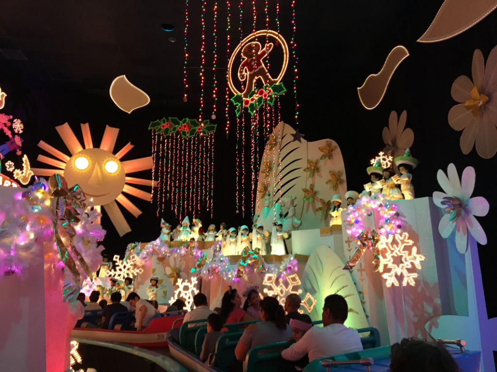 it's a small world holiday at Disneyland - Moving People - Disney's Most Underrated Skill