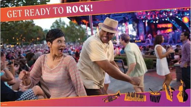Garden Rocks Series at Epcot promotional photo - 3rd Annual Hyperion Adventures Disney Hall of Fame Induction Ceremony