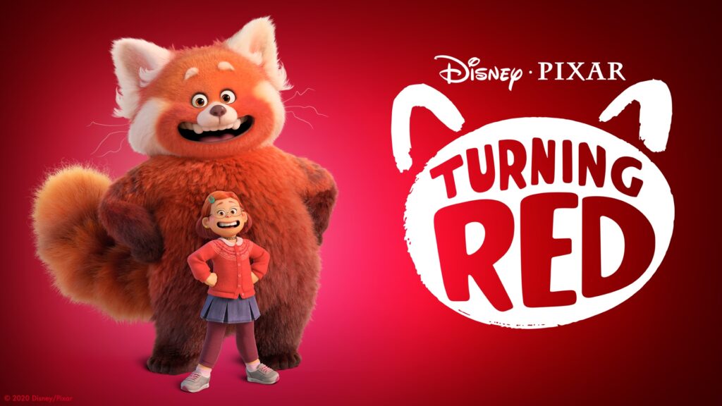 Disney/Pixar's Turning Red promotional logo - Everything Disney We're Looking Forward To In 2022