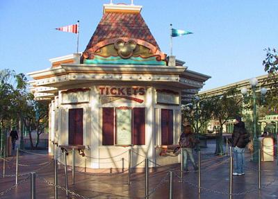 Disney Parks ticket booth - Disney Parks Tickets 101