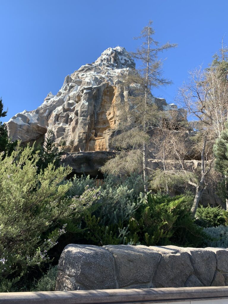 The Matterhorn at Disneyland - February 2022 Disneyland Visit Recap