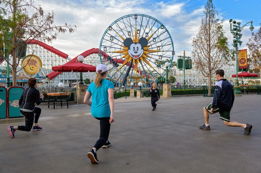 Workout Class at Disney California Adventure Park - Disney Parks Tickets 101