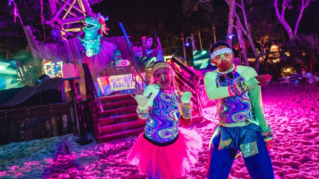 Promo picture for H2O Glow Nights at Typhoon Lagoon in the Walt Disney World Resort - The 5 Songs You Should Add To Your runDisney Playlist