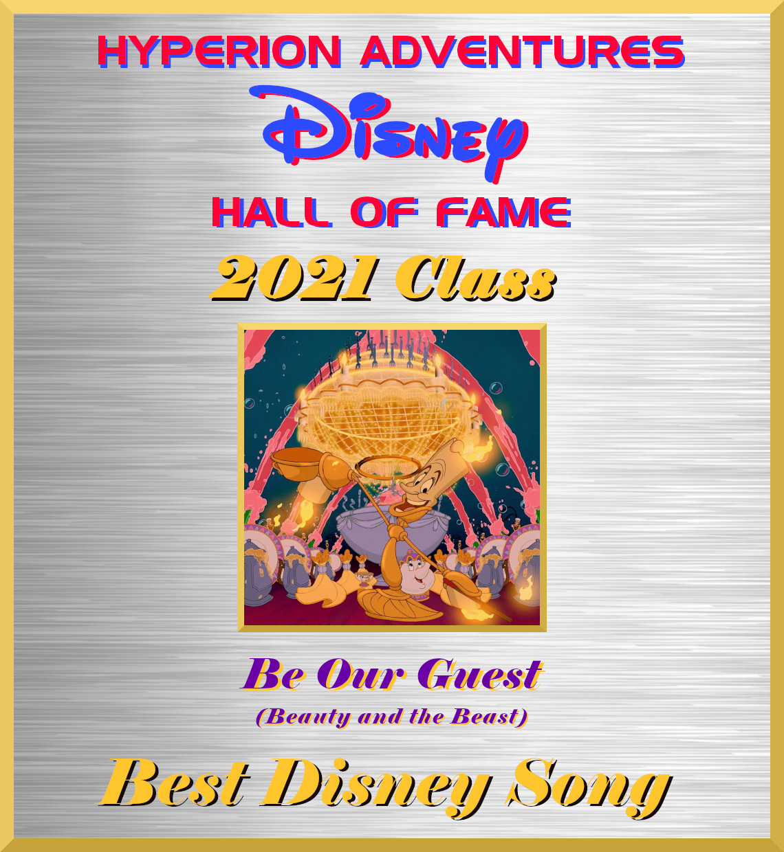 Hyperion Adventures Disney Hall of Fame - Best Disney Songs