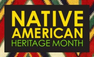 Native American Heritage Month logo