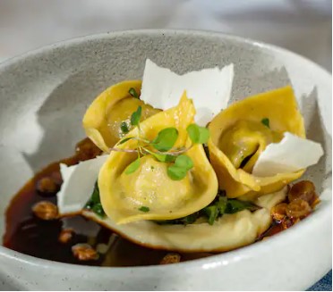 Brisket and Ricotta Tortelloni appetizer is among Narcoossee New Menu items
