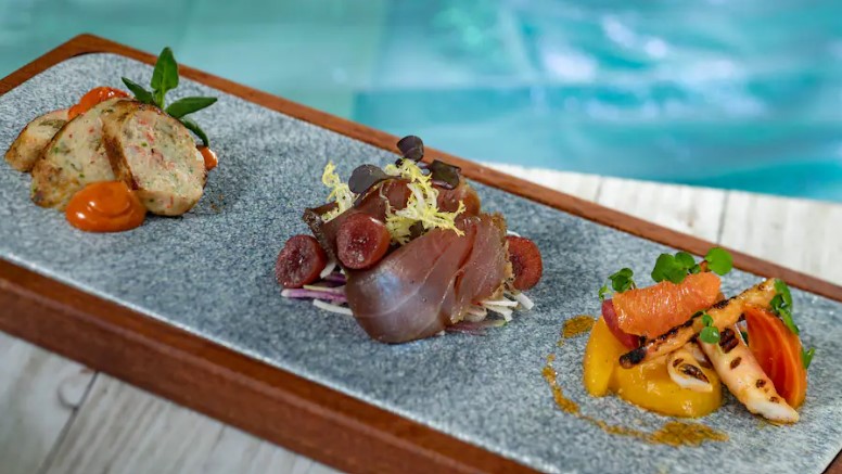 Ocean-inspired Charcuterie Board Appetizer is among Narcoossee New Menu items