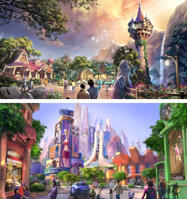 Disneyland Forward inspirations