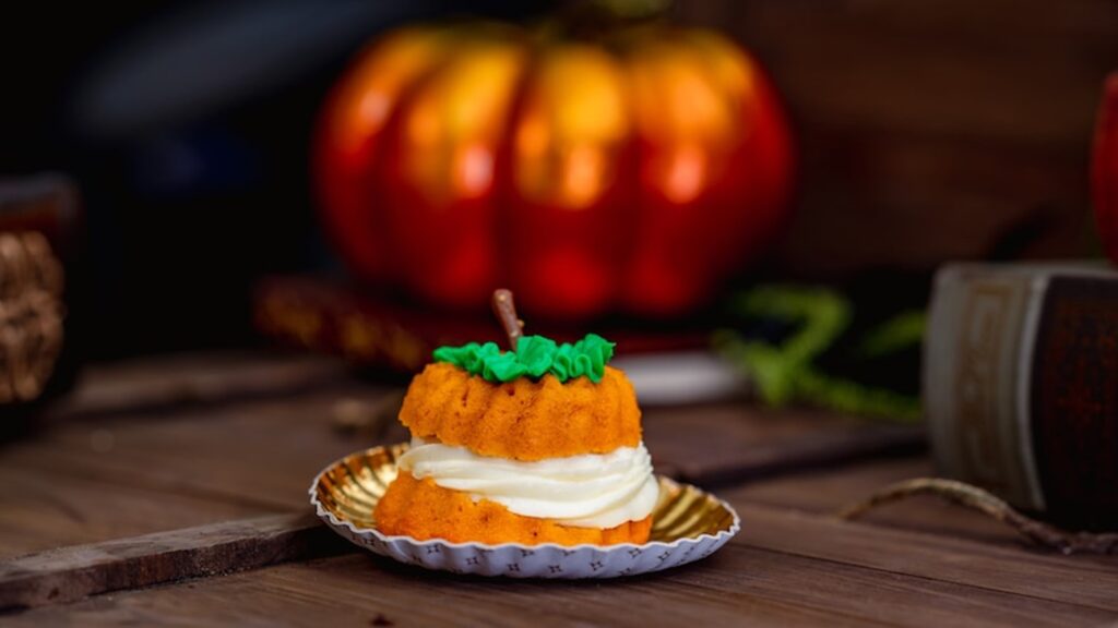 Disney Pumpkin Flavored Treats Bundt cake
