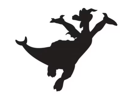 Disney Figment Stencil